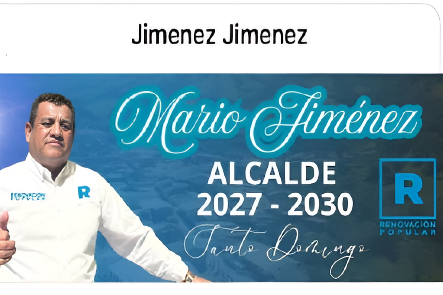 Mario Jiménez en Santo Domingo: del silencio en la gestión de Barreto a su candidatura 2027