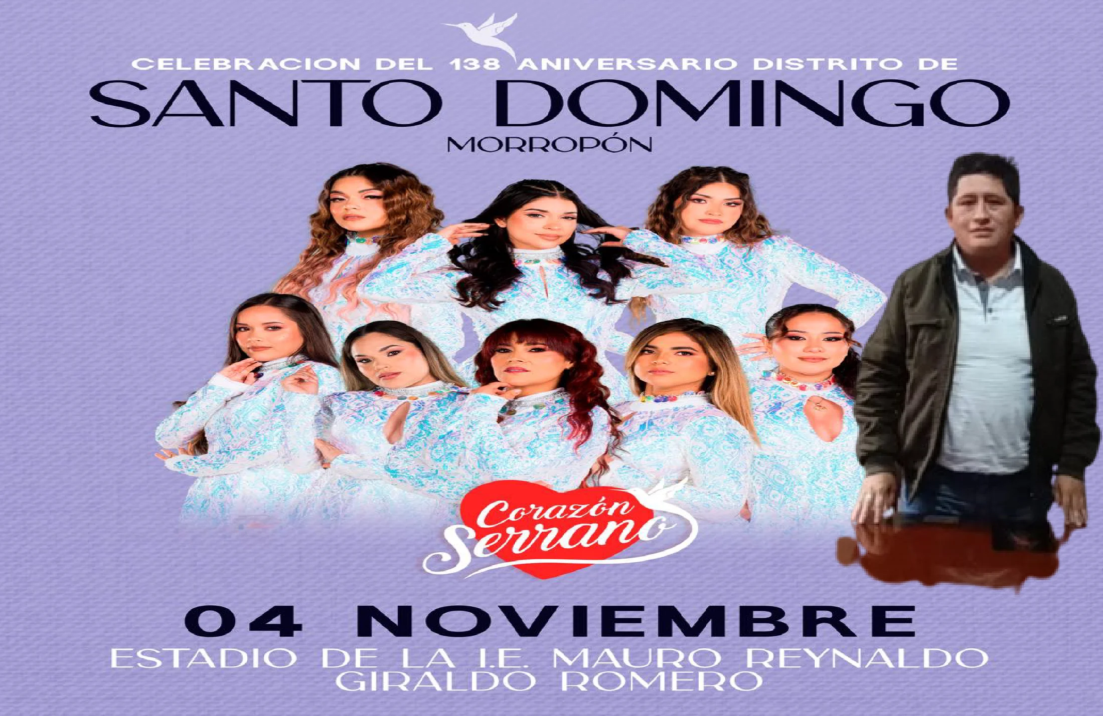 Corazón Serrano en Santo Domingo: fiesta millonaria en un distrito sin obras